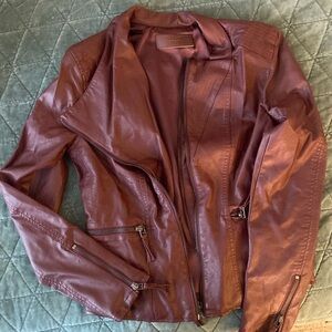 Blanknyc burgundy jacket  size S